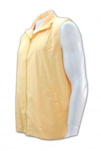 V024 訂購男背心外套 safety vest 背心外套 襯  訂造團體純色背心褸  背心外套批發